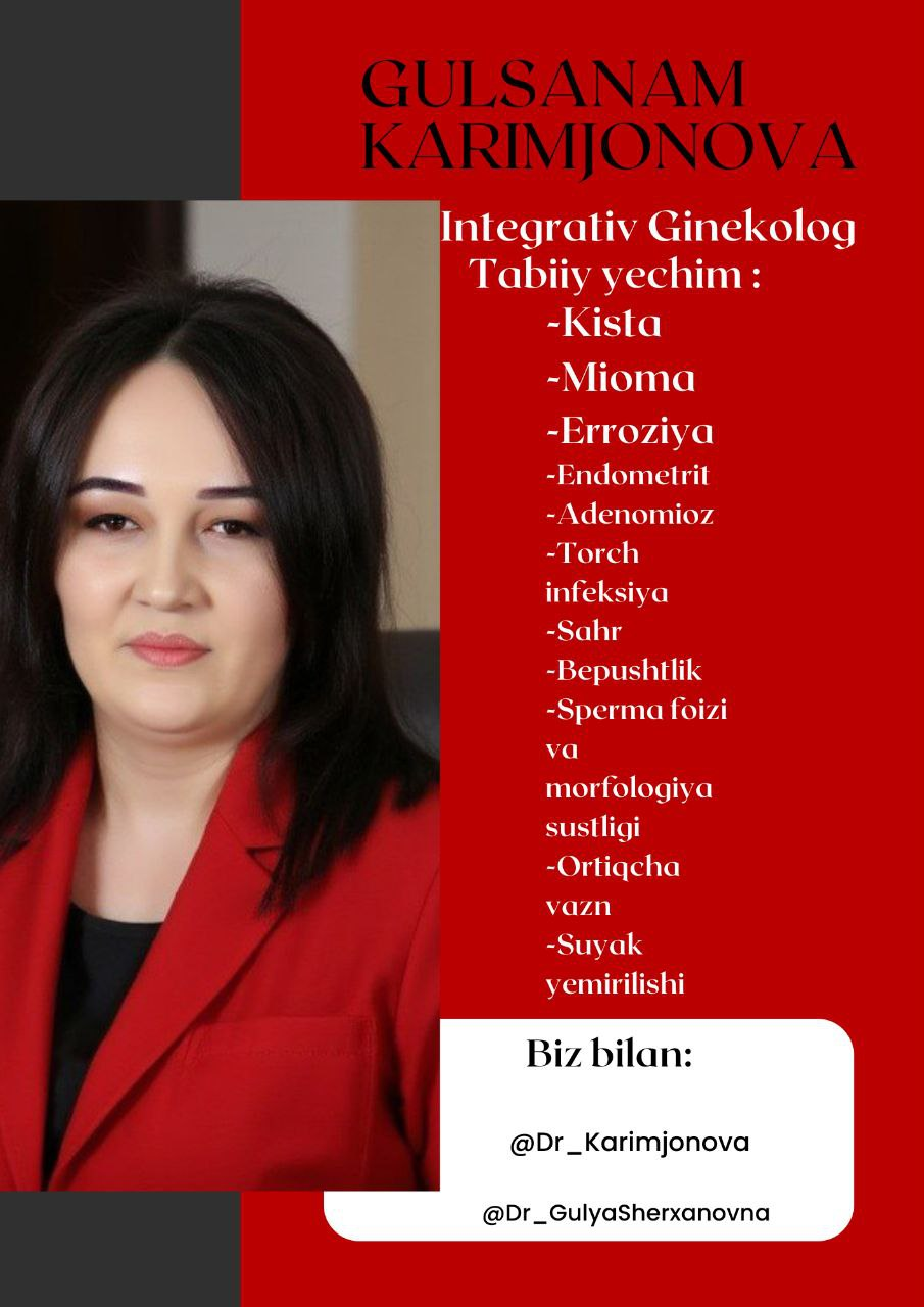 Integrativ ginekologiya xizmatlari